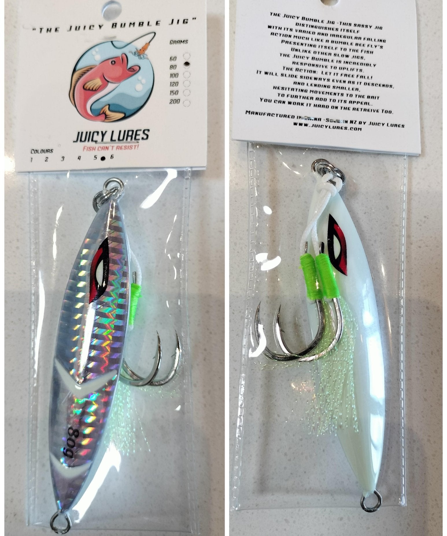 Juicy Bumble Jig - Ultimate Rod Racks NZ
