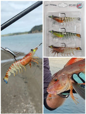 Juicy Prawn – The Lifelike Prawn Lure That Fish Can’t Resist - Ultimate Rod Racks NZ