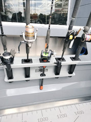 5 long  XL 695mm long with 150mm centres for larger reels in a stabicraft 2350 boat