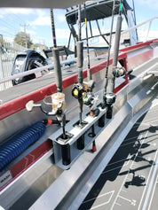 5 long  XL 695mm long with 150mm centres for larger reels in the 1550 stabicraft