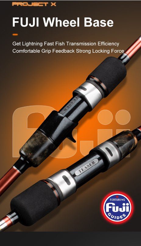 Teaser Project X J10 Slow Pitch Spin Rod 120g-260g - Gr8nzlife