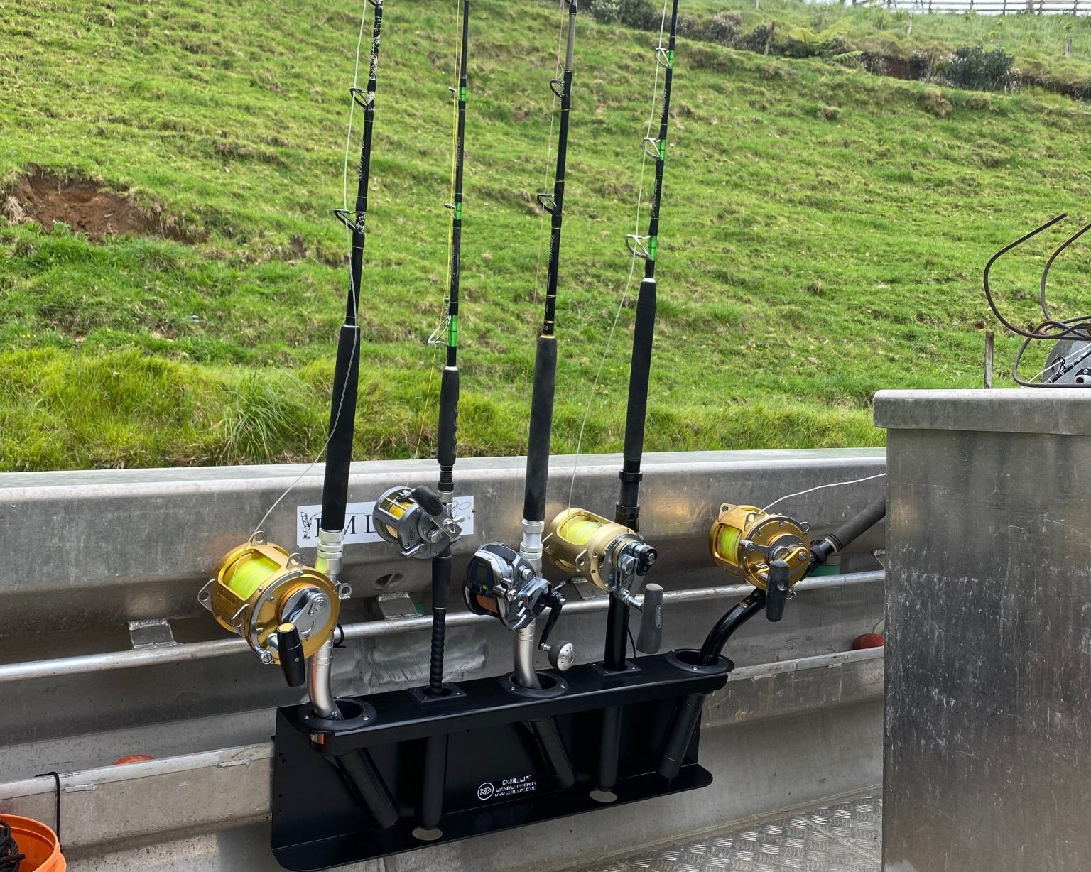 Bent Butt Game rod rack solution - Ultimate Rod Racks NZ