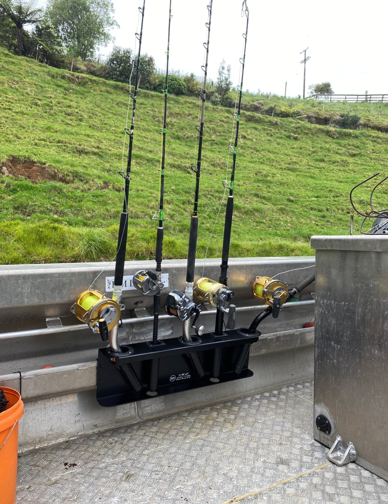 Bent Butt Game rod rack solution - Ultimate Rod Racks NZ