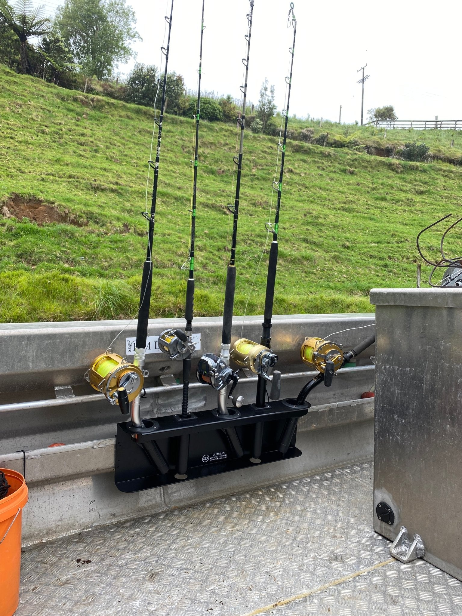 Bent Butt Game rod rack solution - Ultimate Rod Racks NZ