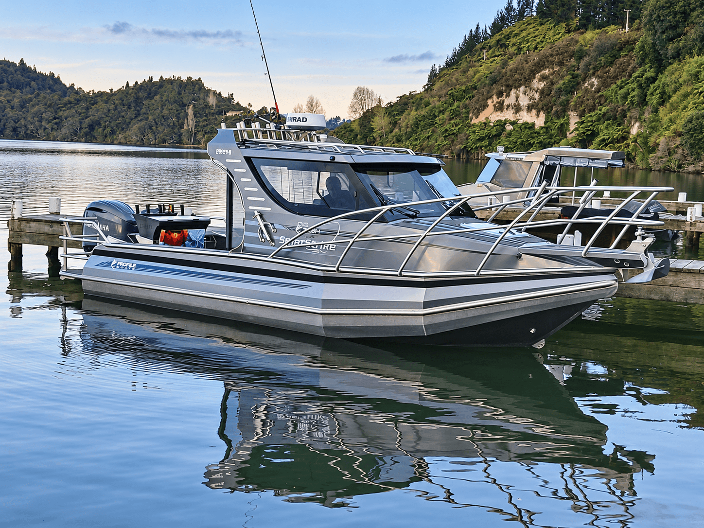 Customer Boat Showcase: Gaz’s Profile 780 - Ultimate Rod Racks NZ