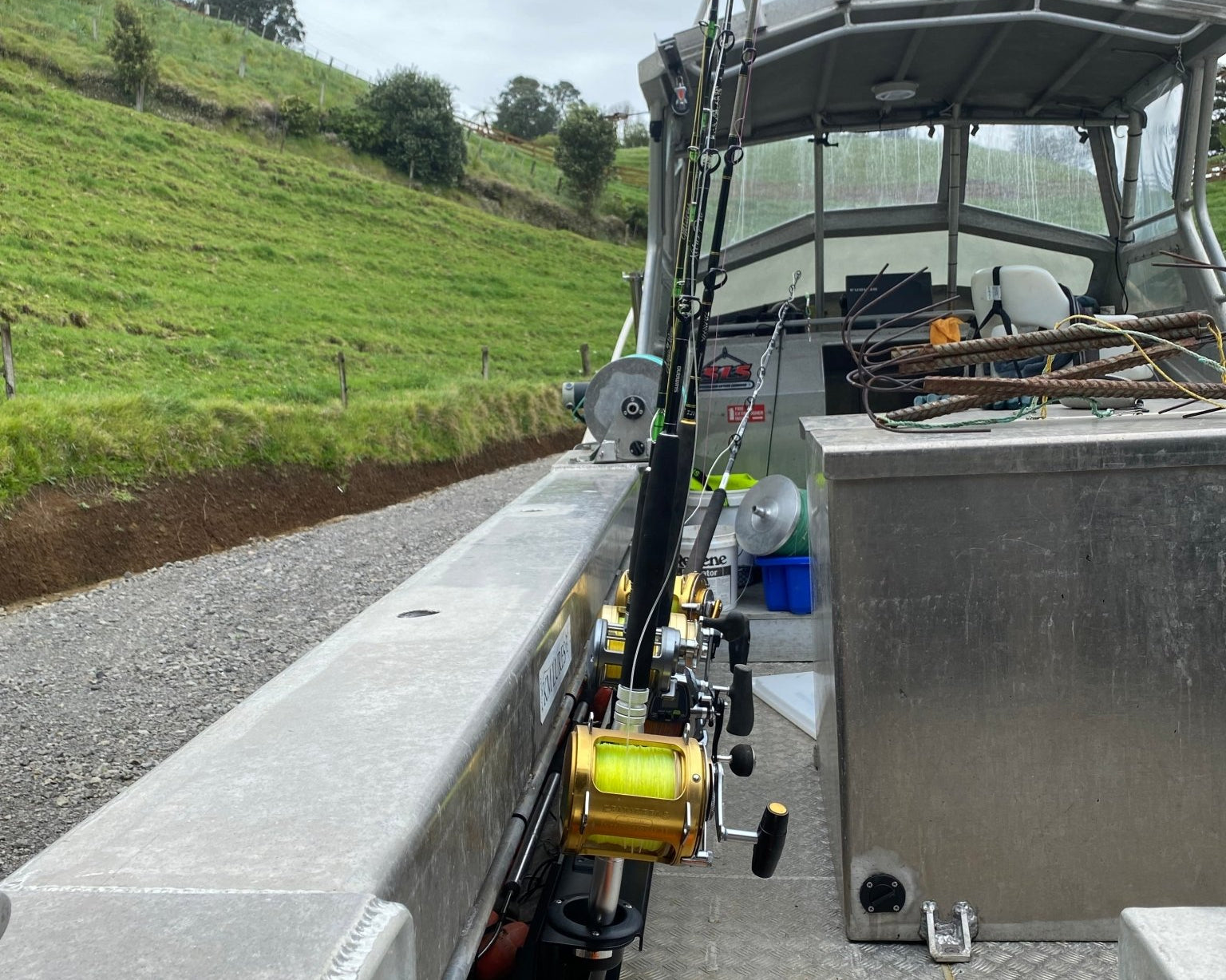 Game rod Holders for Trailer Boats - Ultimate Rod Racks NZ