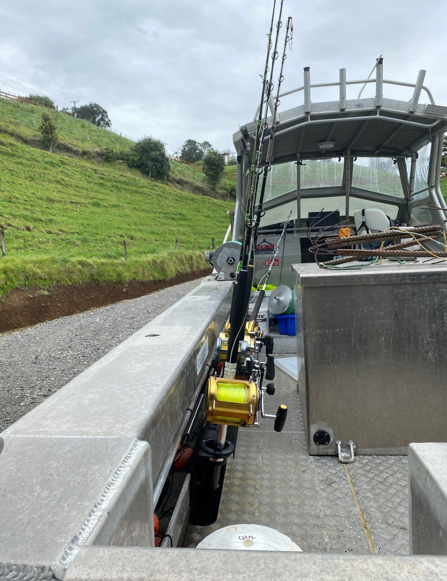 Game rod Holders for Trailer Boats - Ultimate Rod Racks NZ