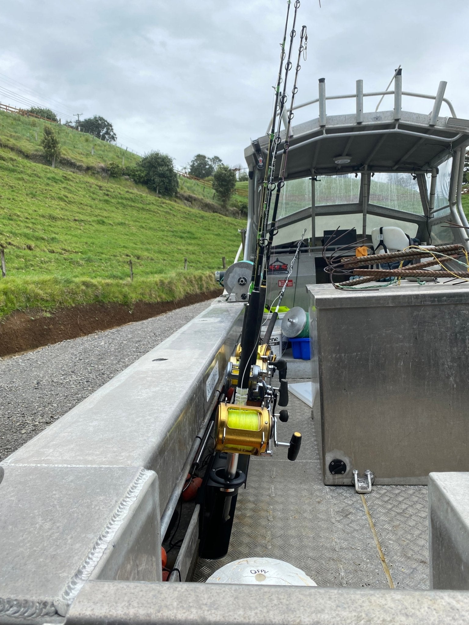 Game rod Holders for Trailer Boats - Ultimate Rod Racks NZ