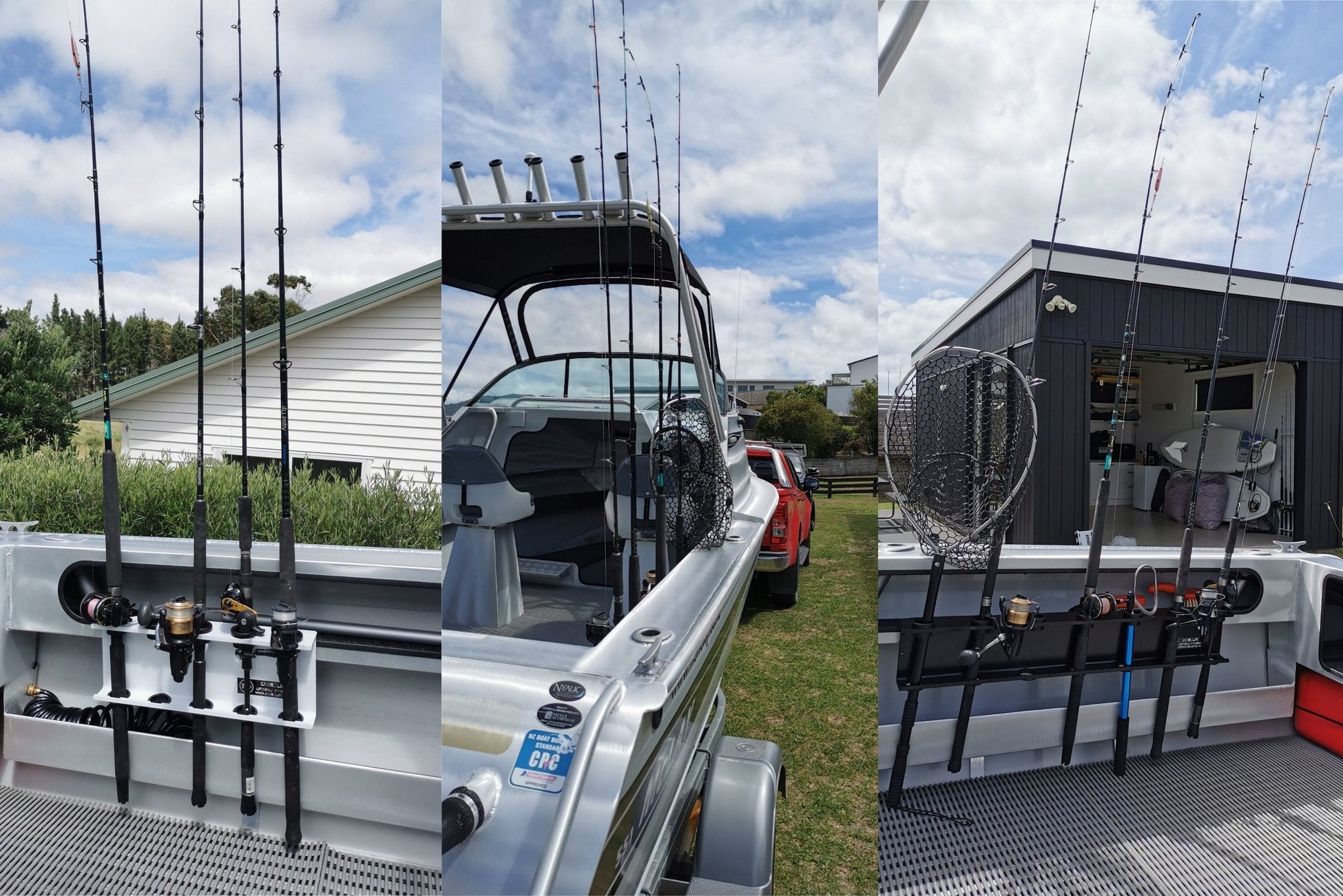 GR8NZLIFE Aluminium Fishing Rod Racks System - Ultimate Rod Racks NZ