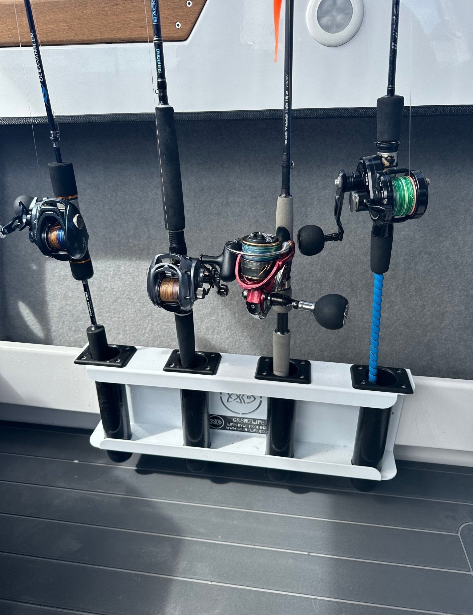 How to Store Fishing Rods Safely in a Fibreglass Boat - Ultimate Rod Racks NZ