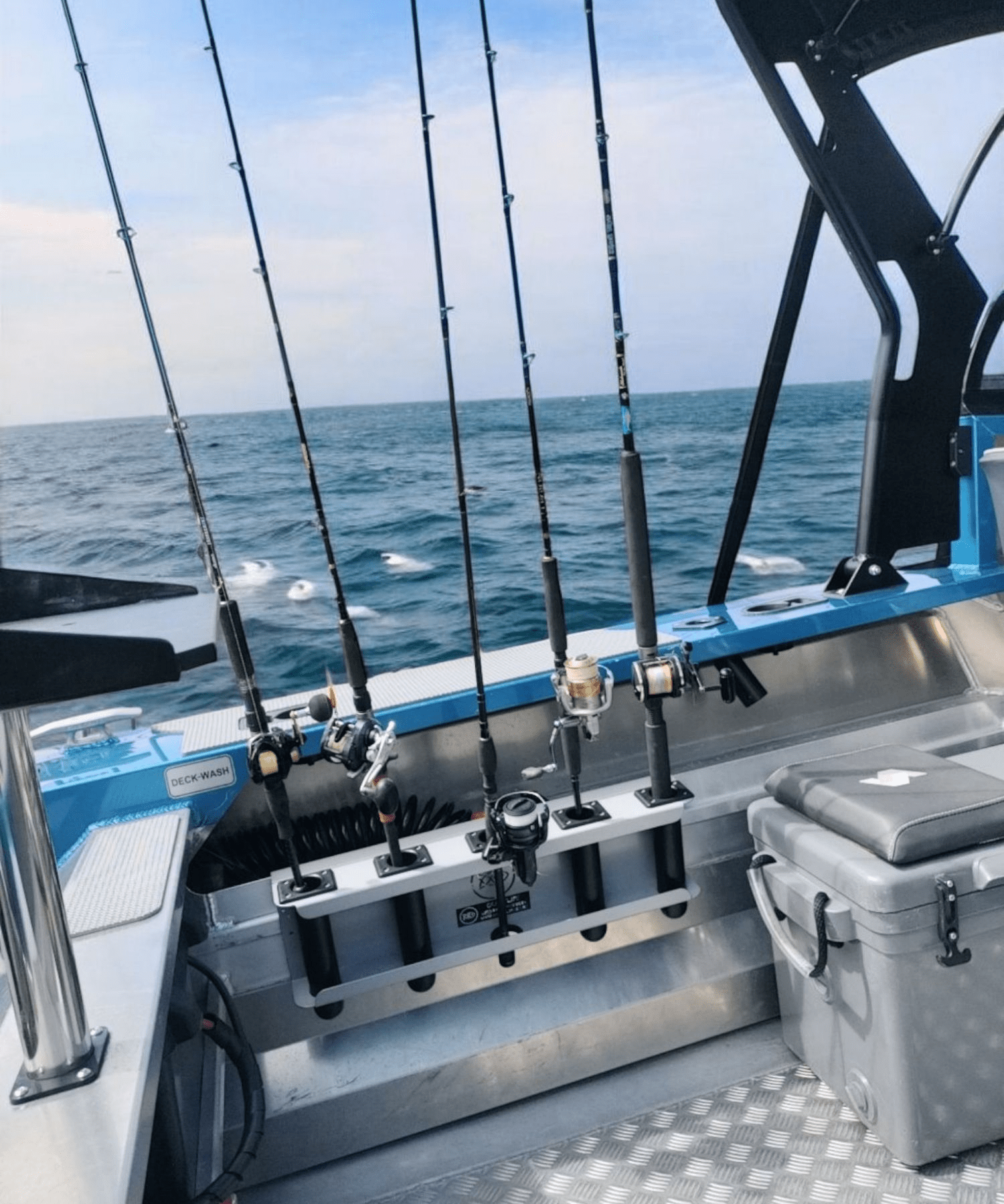 5 long  XL 695mm long with 150mm centres for larger reels