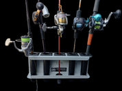 Senator Boats Ultimate Rod Racks re-designed for the Senator Boats for angled/straight pockets,