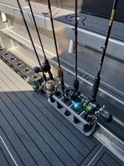 5 Rod - Rack s4 Senator Boats Ultimate Rod Racks re-designed for the Senator Boats for angled/straight pockets,