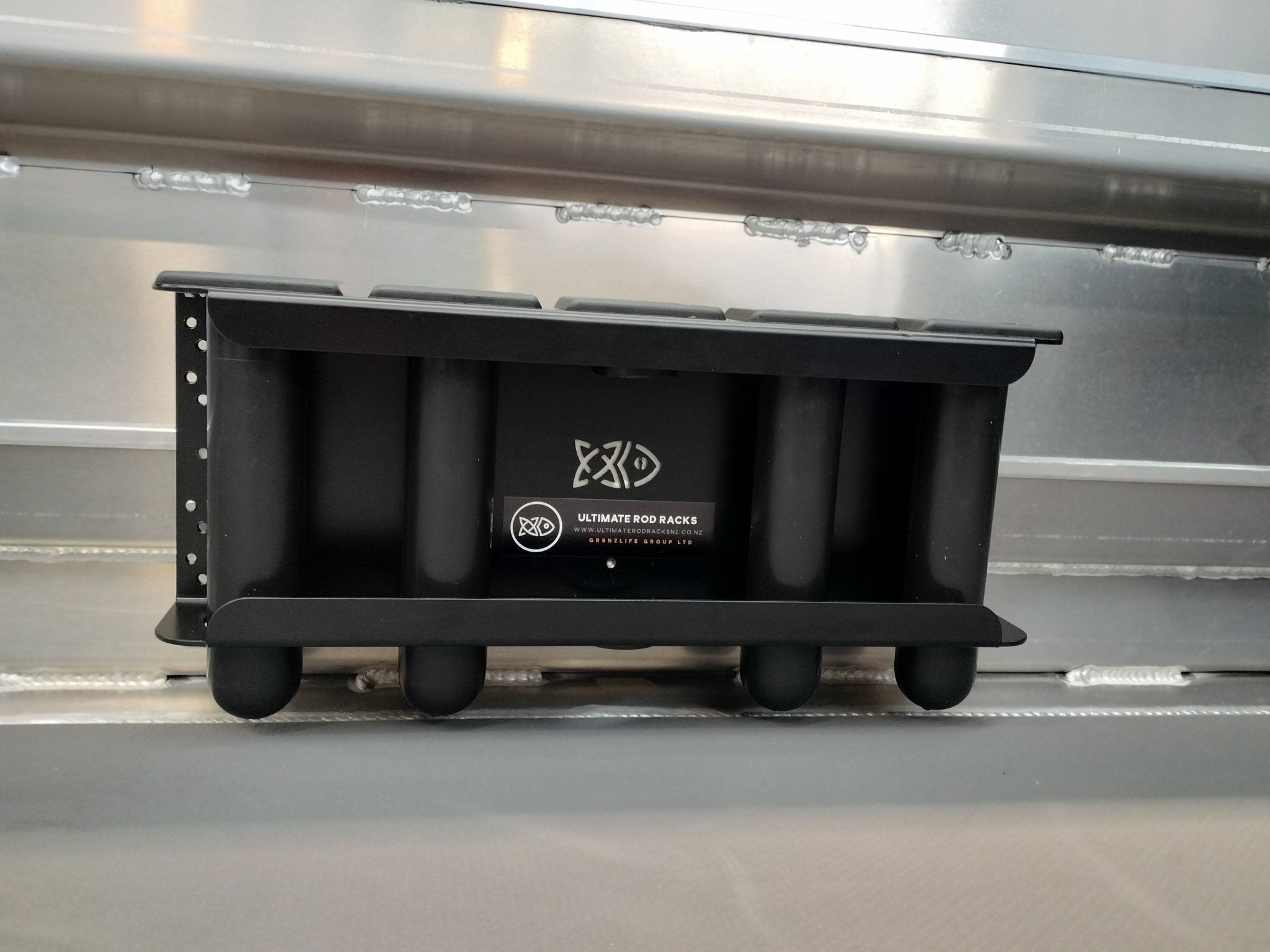 5 Rod - Rack Ultimate Rod Racks re-designed for the Senator Boats for angled/straight pockets,