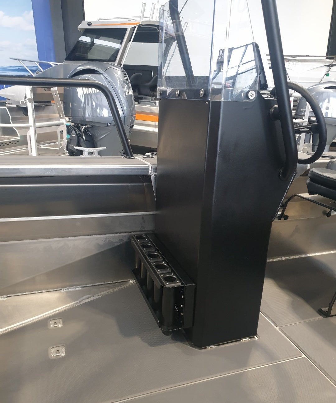 5 Rod Rack S3 Console Model Assembly as set up in a Senator SC500