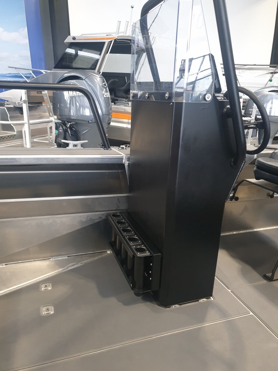 5 Rod Rack S3 Console Model Assembly as set up in a Senator SC500
