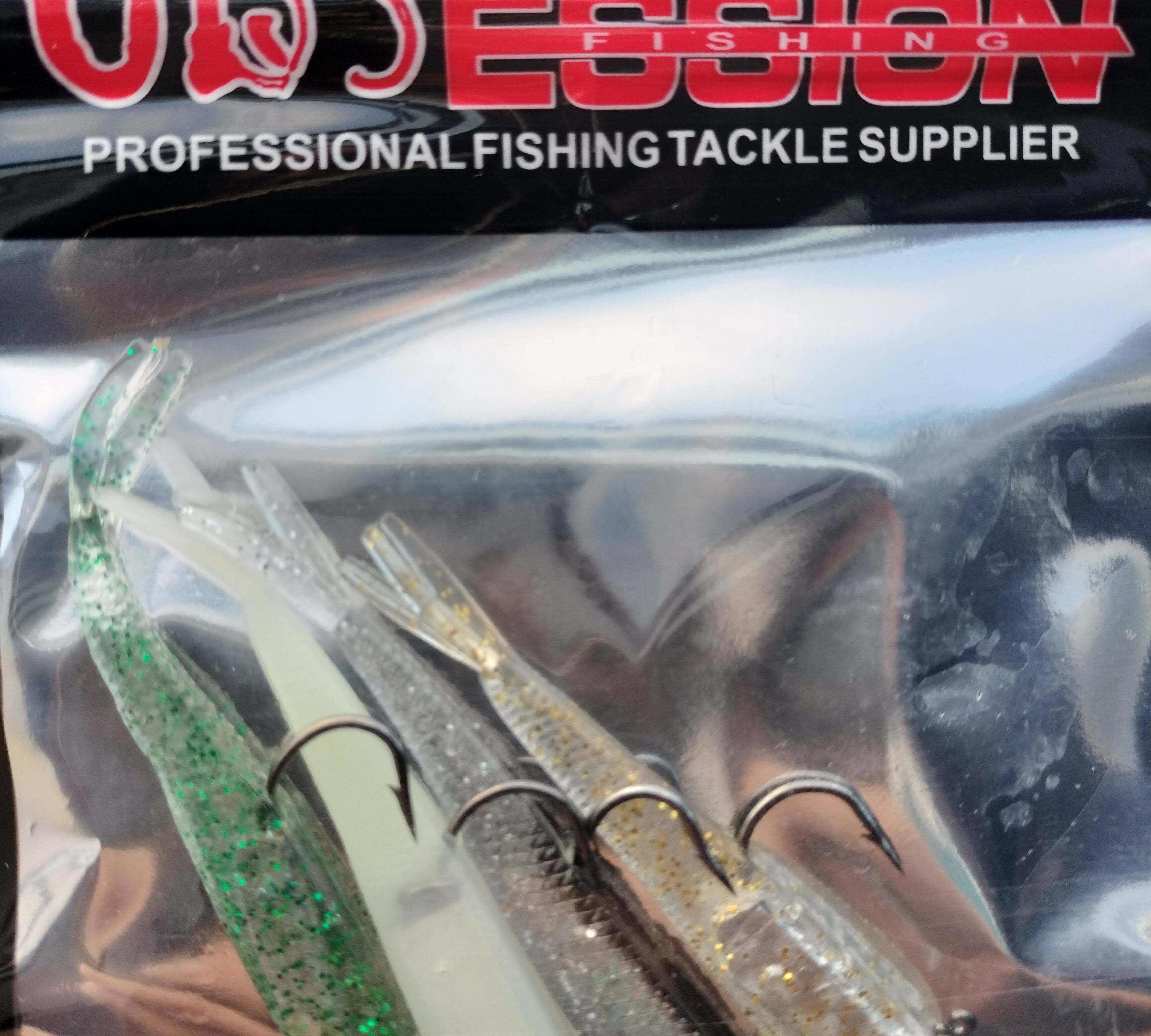Smelt Pre rigged and Weighted in a mix of colours for microbaiting