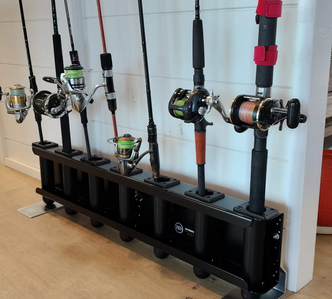Home Storage Freestanding Rod Rack 7 - Ultimate Rod Racks NZ