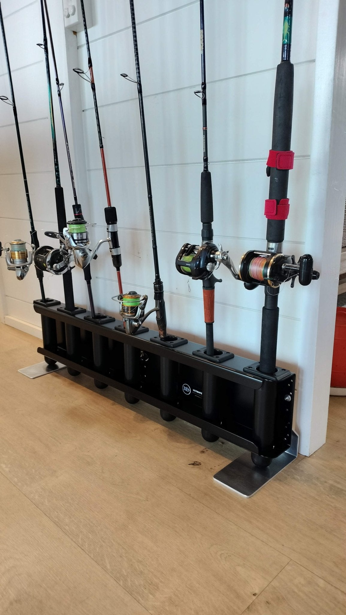 standing fishing rod holder BASUNE Stainless Steel Ground Support Stand Fish Pole Folding Holder and more BIGFOOT 7 | Freestanding Fishing