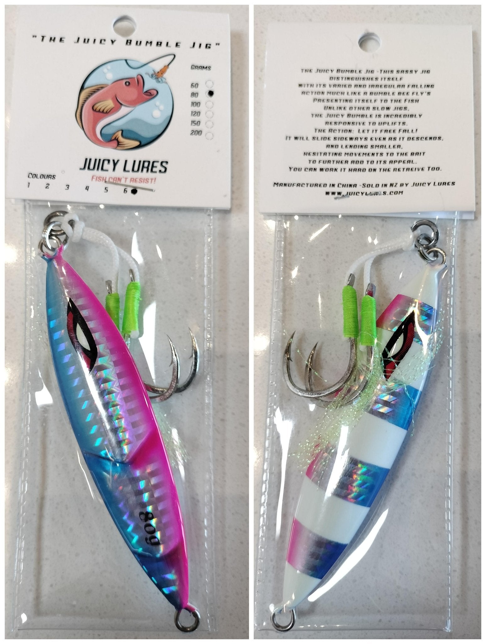 Juicy Bumble Jig - Ultimate Rod Racks NZ