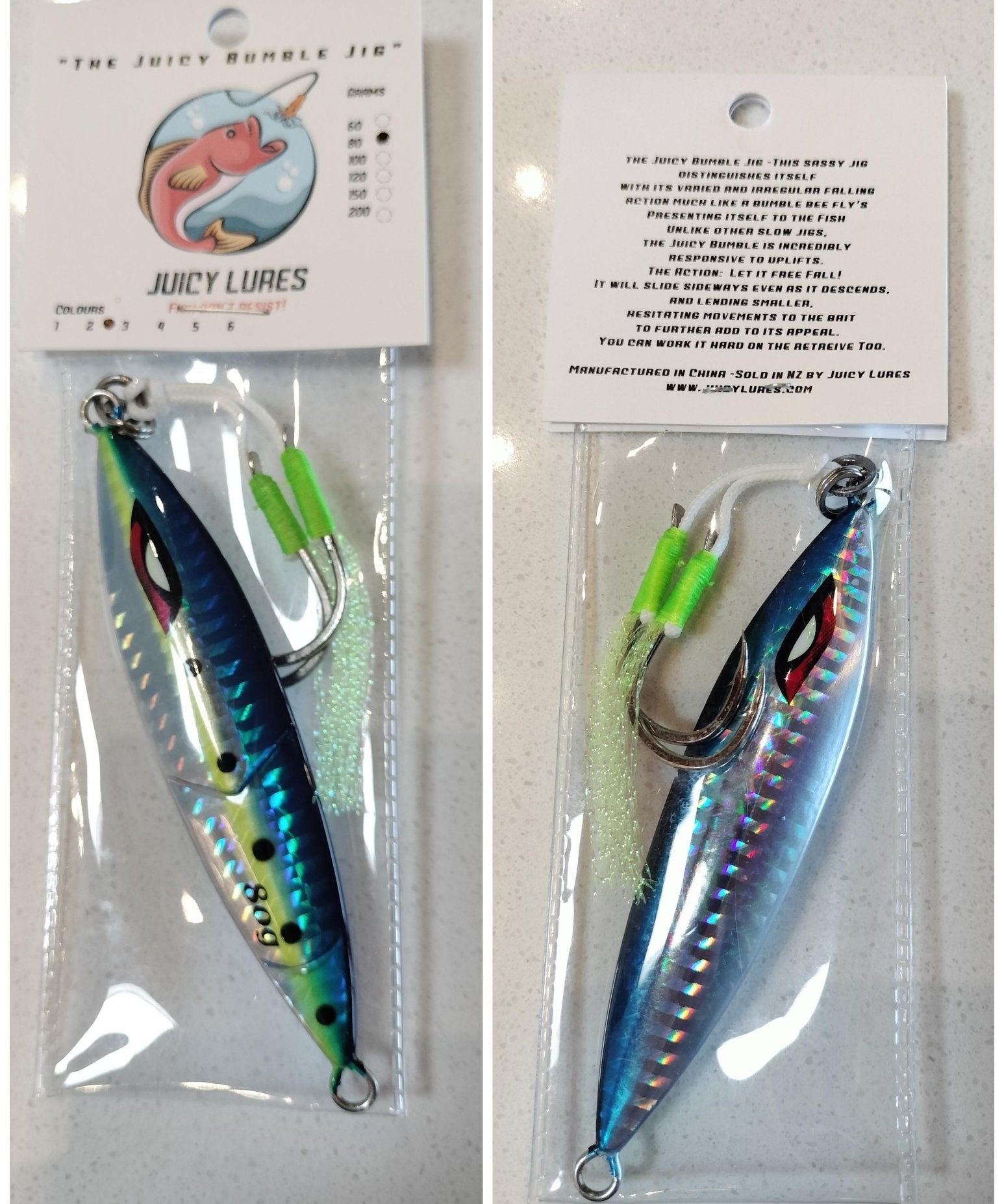 Juicy Bumble Jig - Ultimate Rod Racks NZ