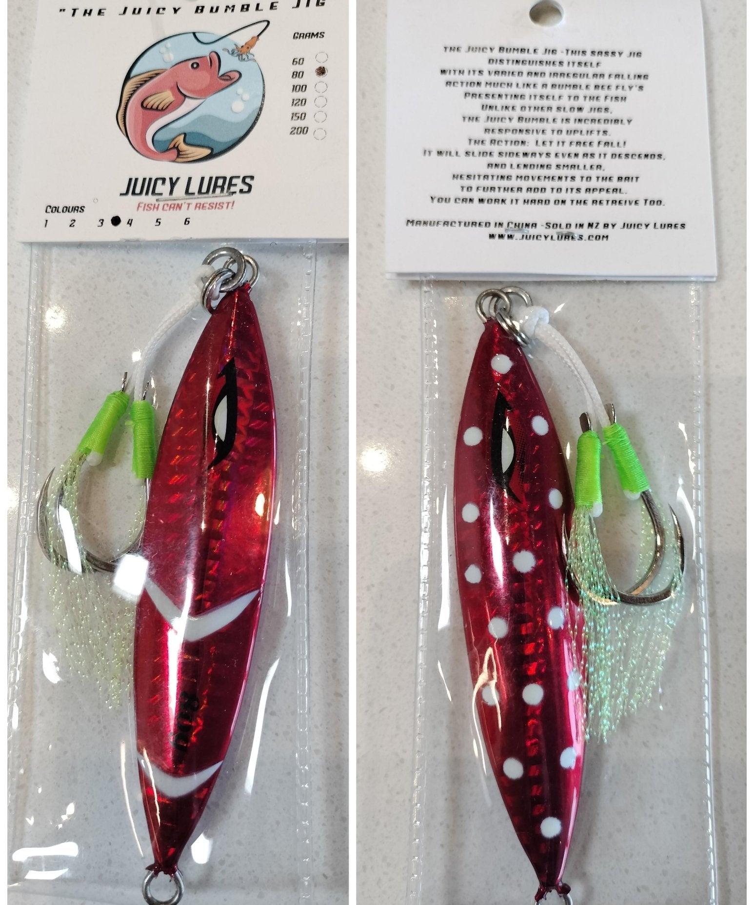 Juicy Bumble Jig - Ultimate Rod Racks NZ