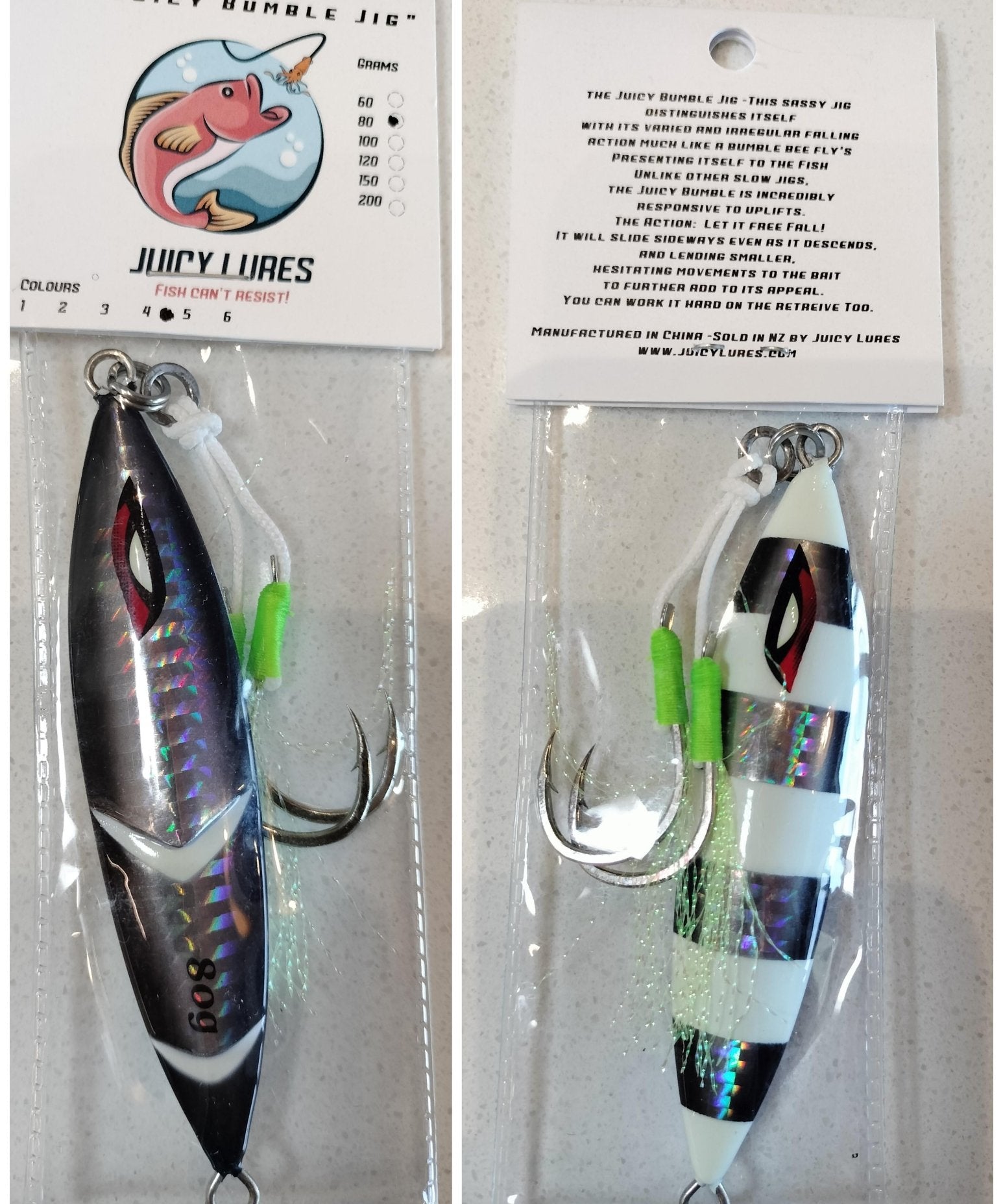 Juicy Bumble Jig - Ultimate Rod Racks NZ