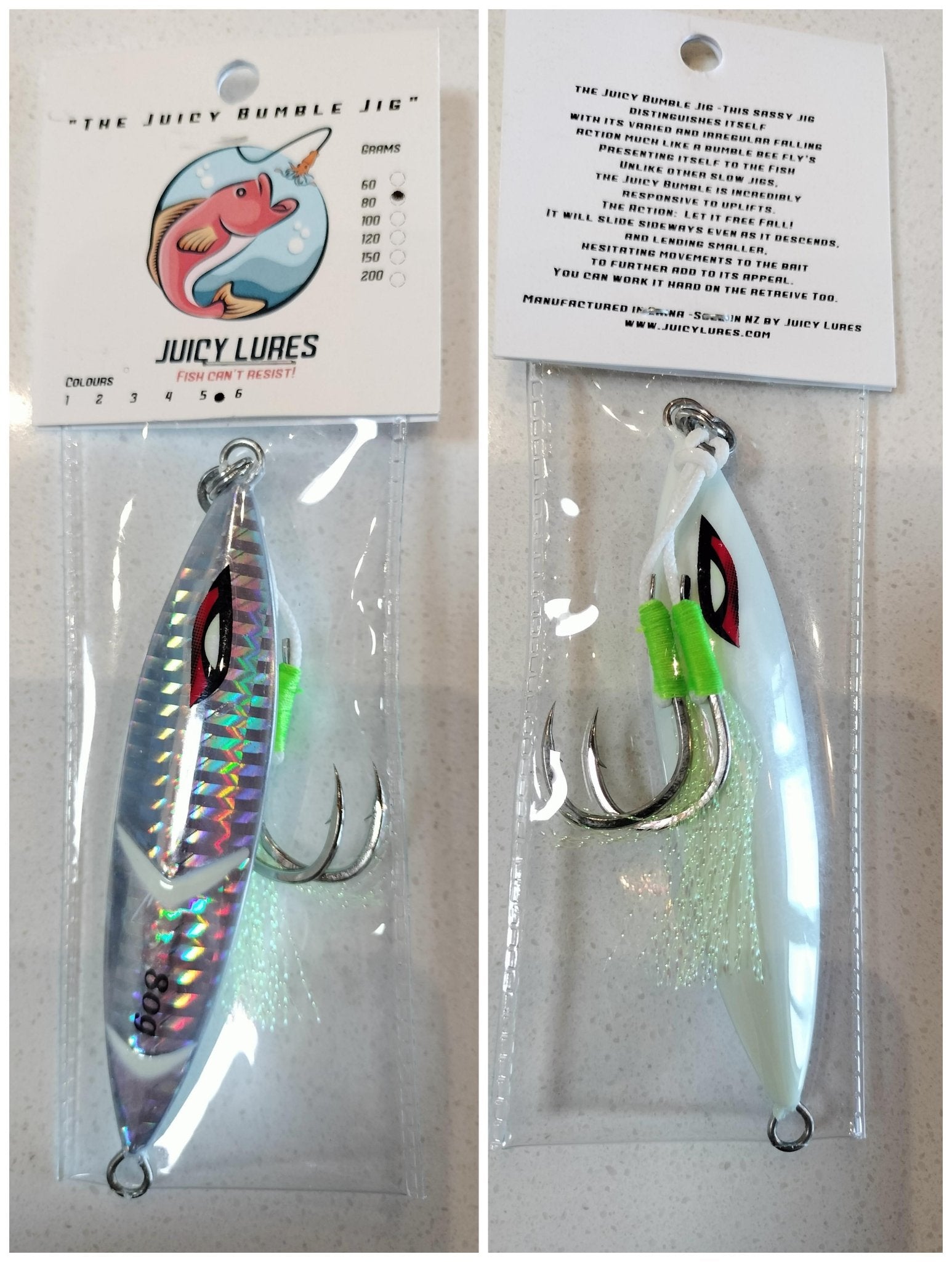Juicy Bumble Jig - Ultimate Rod Racks NZ