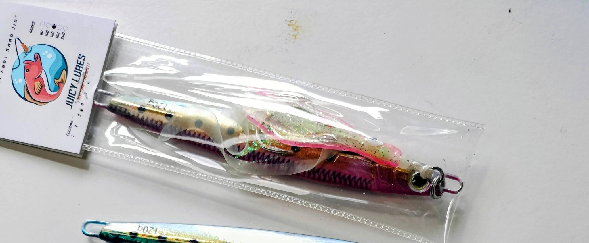 Juicy Fast Sard Jig Lure Metal - Ultimate Rod Racks NZ