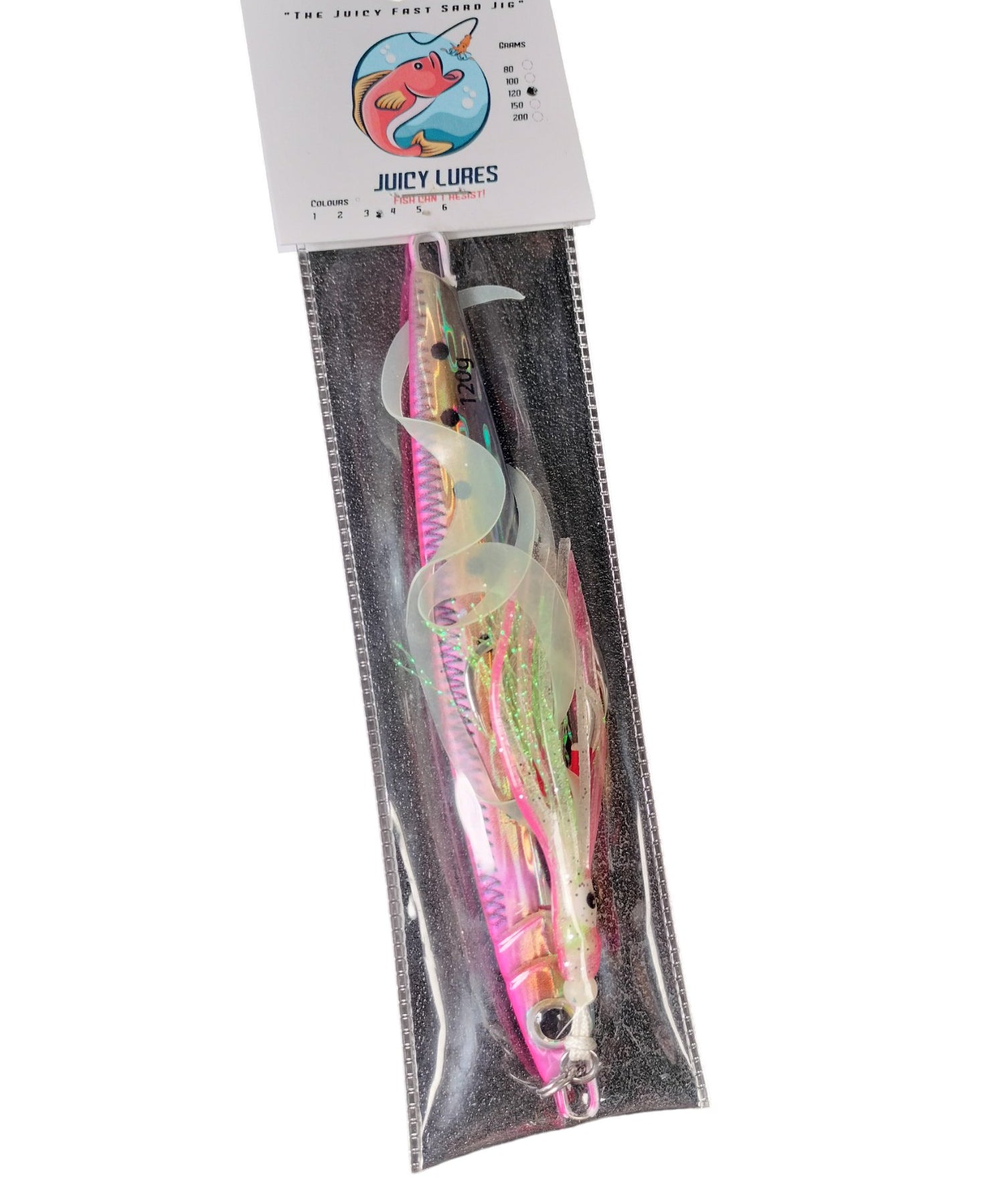 Juicy Fast Sard Jig Lure Metal - Ultimate Rod Racks NZ