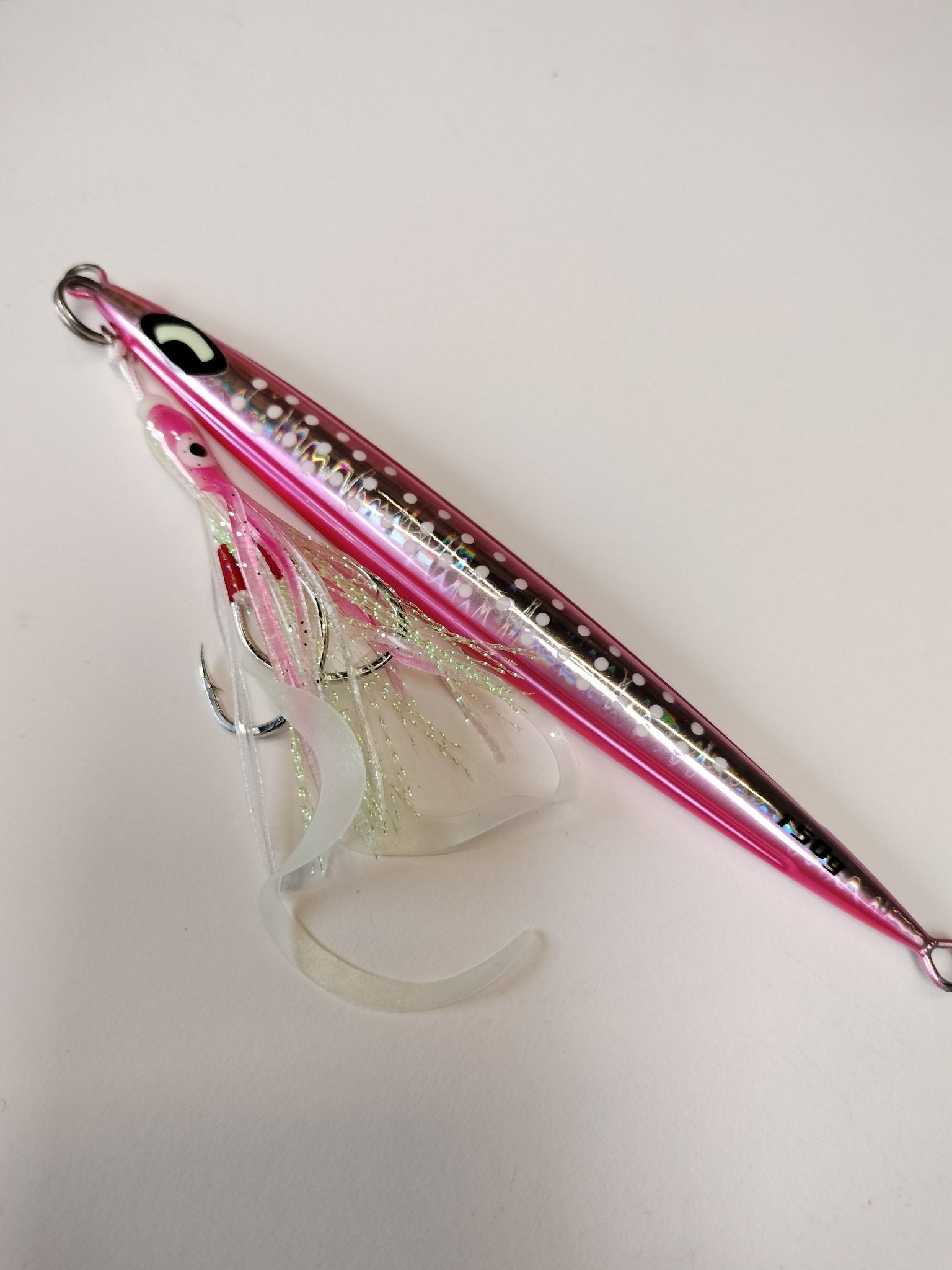 Juicy Pink Pearl - Slow Fall Pitch Jig /Fast Jig - Ultimate Rod Racks NZ