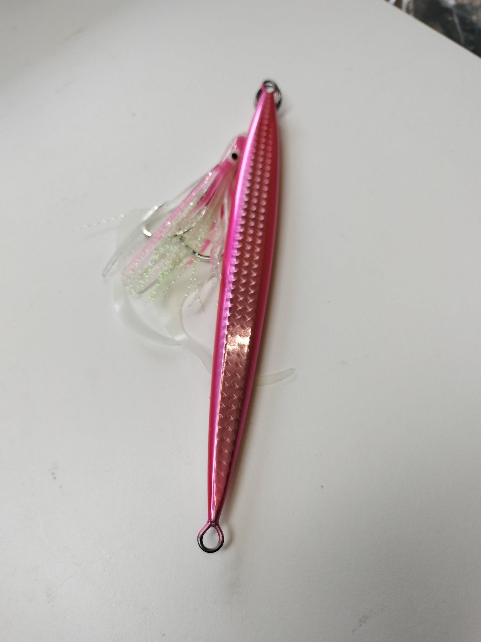 Juicy Pink Pearl - Slow Fall Pitch Jig /Fast Jig - Ultimate Rod Racks NZ
