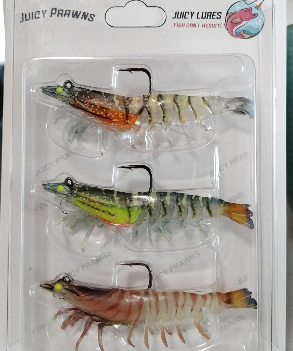 Juicy Prawn Range 90mm - Ultimate Rod Racks NZ