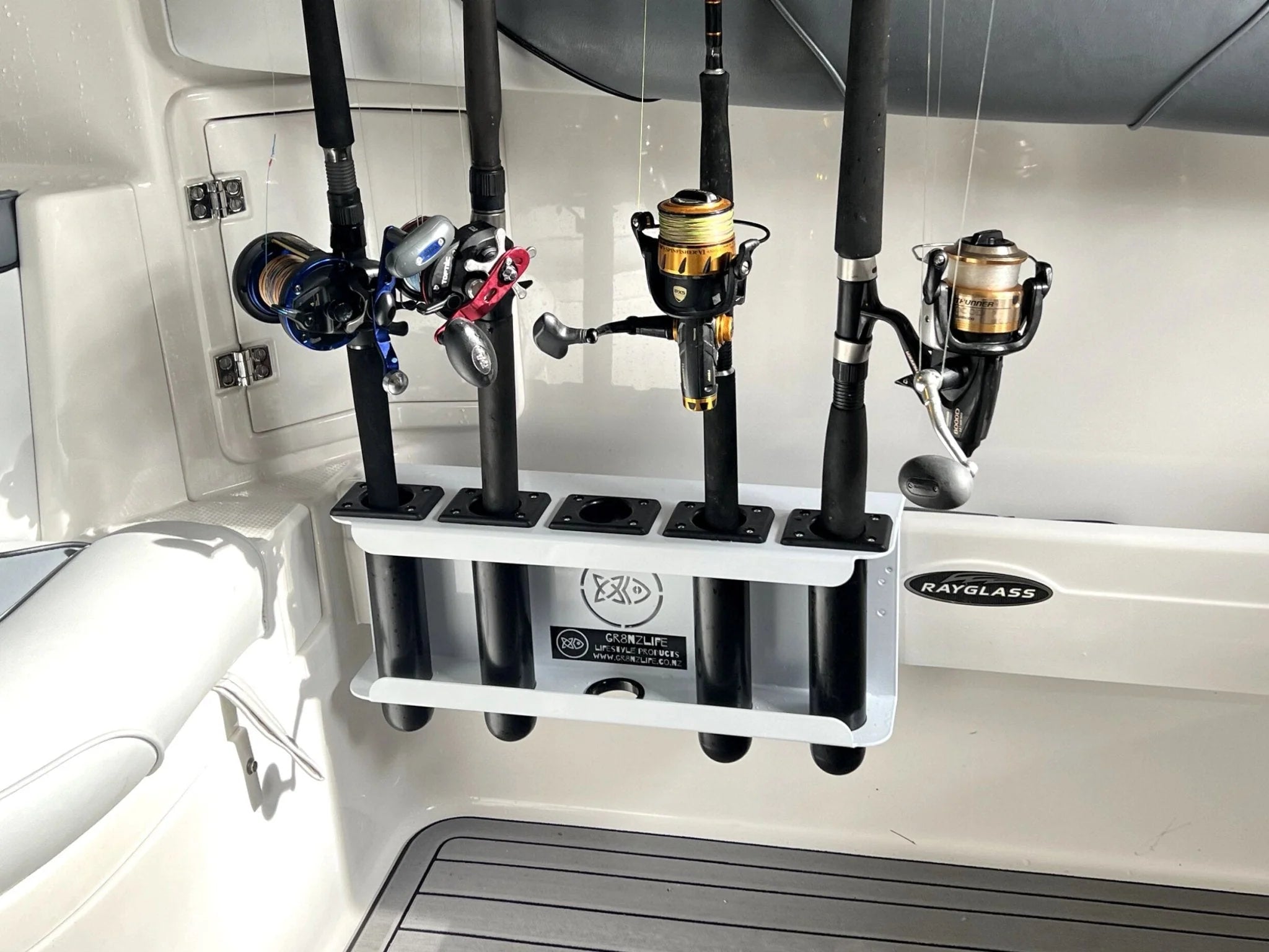 Rayglass boats Rod Racks - Ultimate Rod Racks NZ