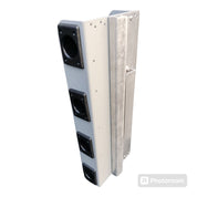 Removable 4 Rod Rack S4 - Ultimate Rod Racks NZ with 150mm centres to cater for larger reels in white