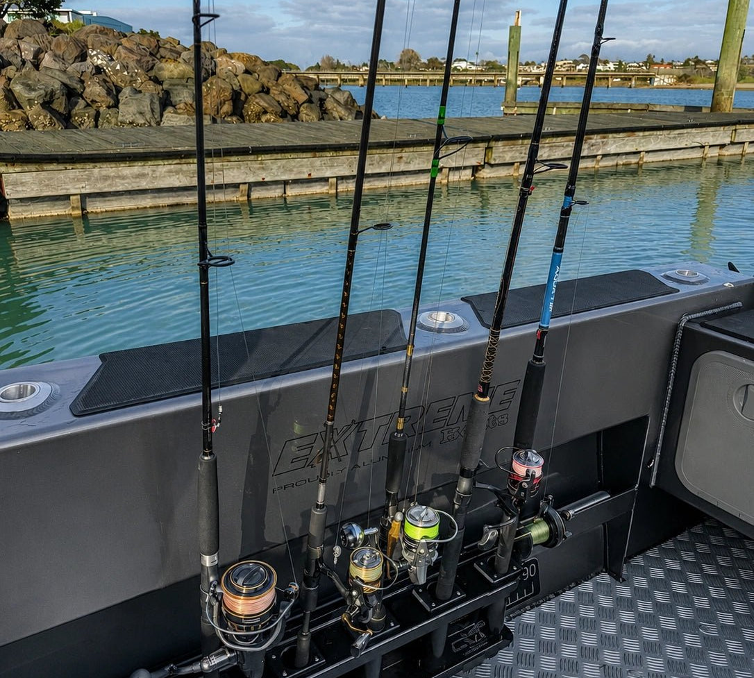 Rod Racks Compatible with Extreme® Game King, Sport Fisher, Centre Console & Walk Around Models - Ultimate Rod Racks NZ
