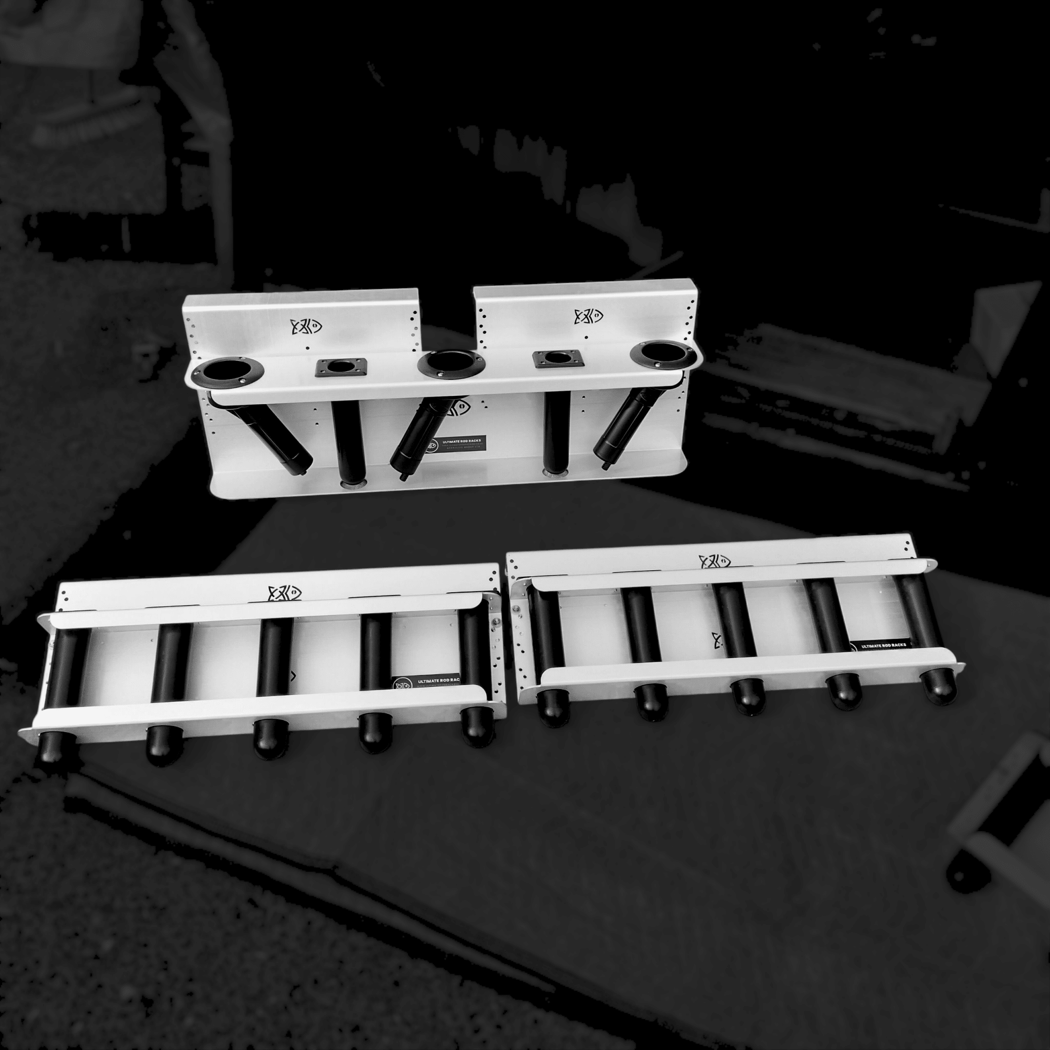 Rod Racks System Compatible with Innovision Boats ® Models - Ultimate Rod Racks NZ