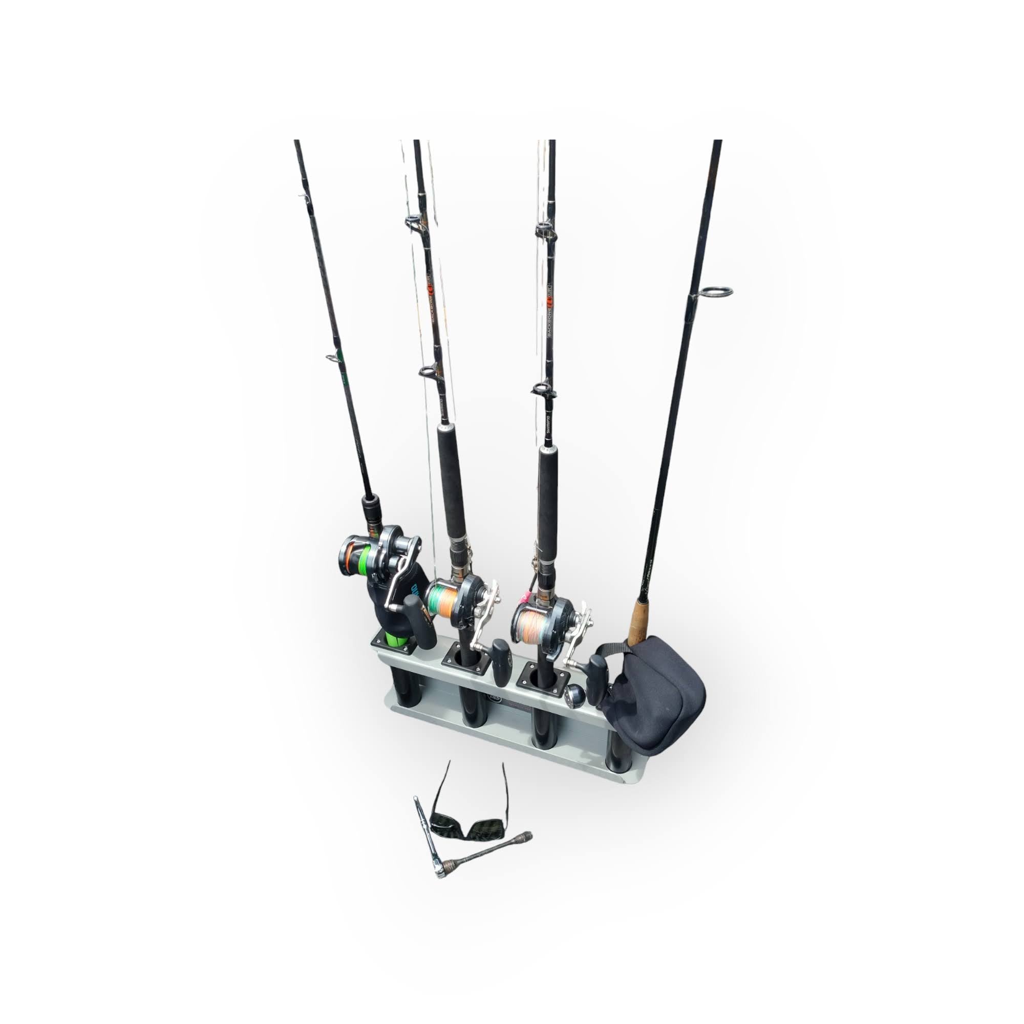 4 Rod Rack Models with 150mm centres -Senator Boats Ultimate Rod Racks re-designed for the Senator Boats