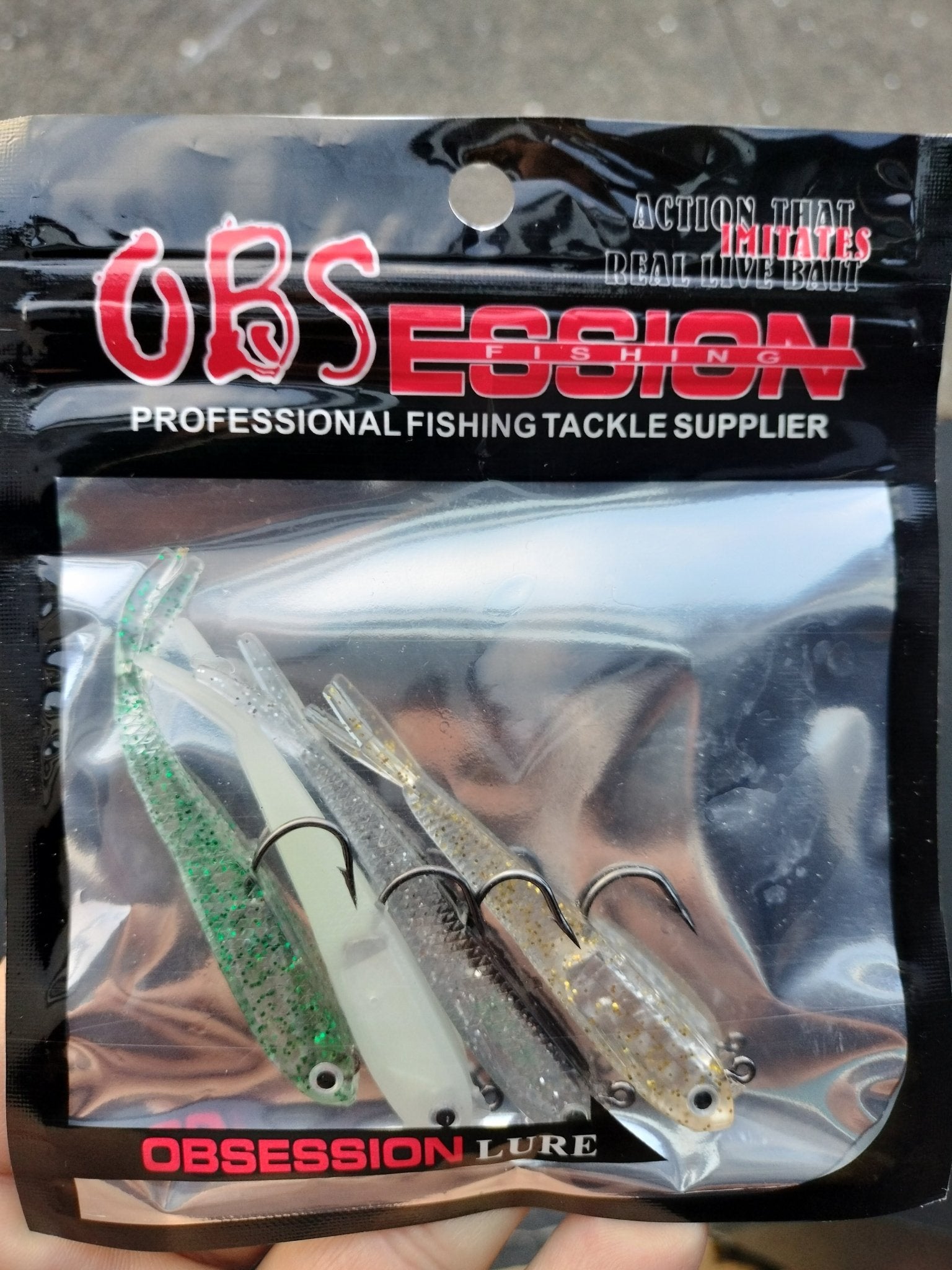 Smelt Pre rigged and Weighted - Gr8nzlife