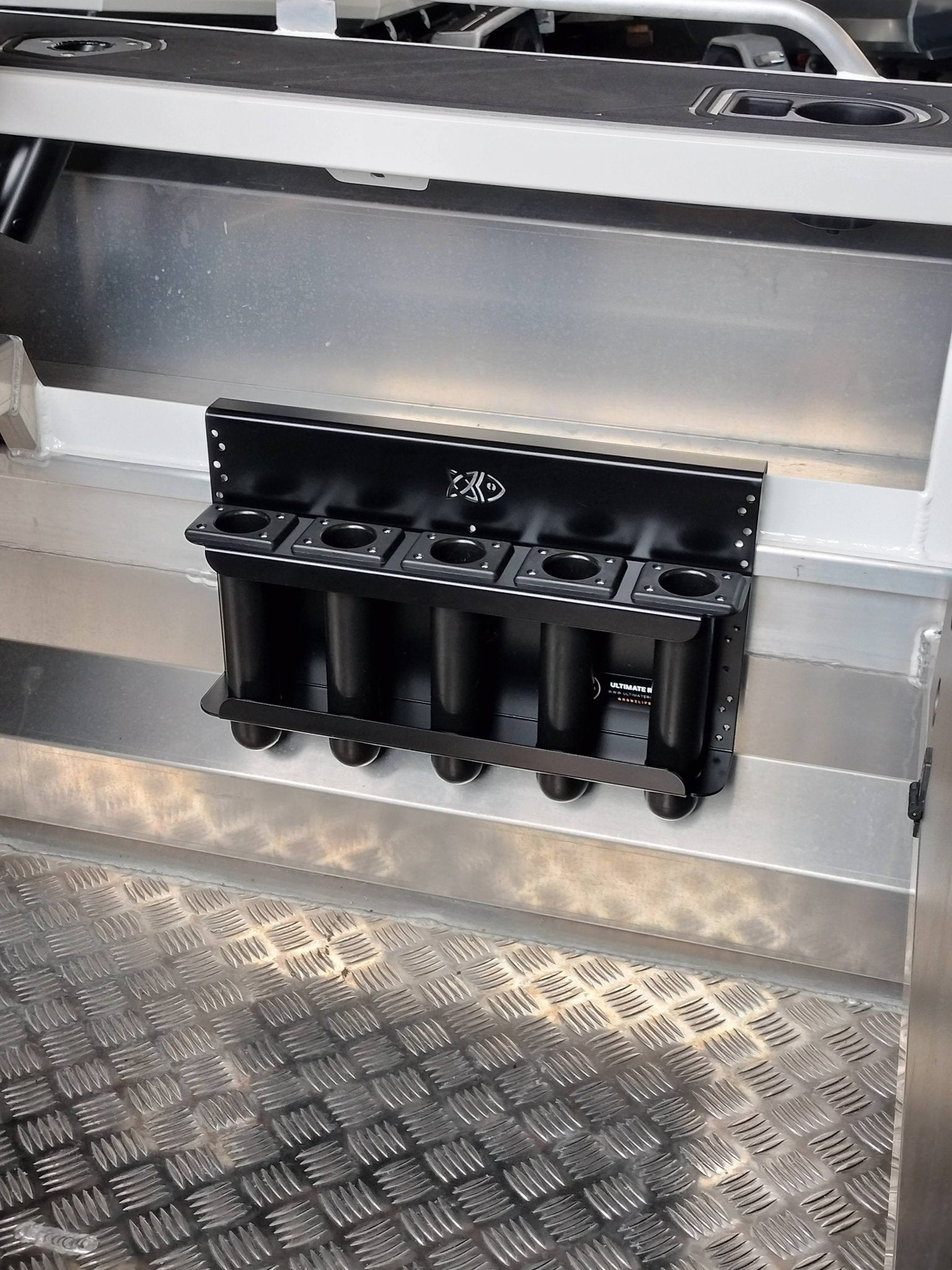 The original and most popular model because its small at only 500mm Stabicraft Rod Racks - Ultimate Rod Racks NZ
