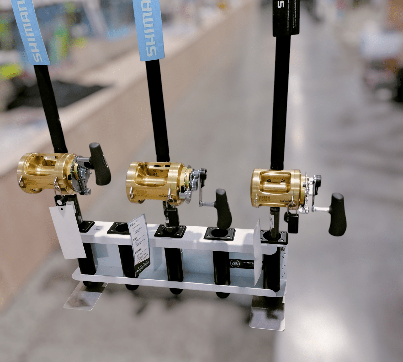 Ultimate Rod Racks – Free - Standing Rod & Reel Rack (5 - Rod) - Ultimate Rod Racks NZ
