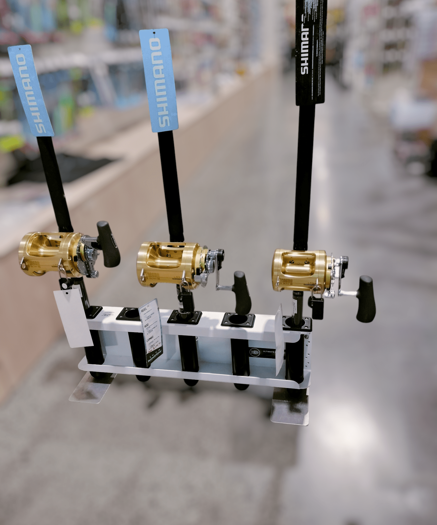 Ultimate Rod Racks – Free - Standing Rod & Reel Rack (5 - Rod) - Ultimate Rod Racks NZ