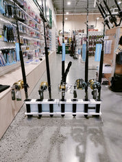 Ultimate Rod Racks – Free - Standing Rod & Reel Rack (7 - Rod) - Ultimate Rod Racks NZ