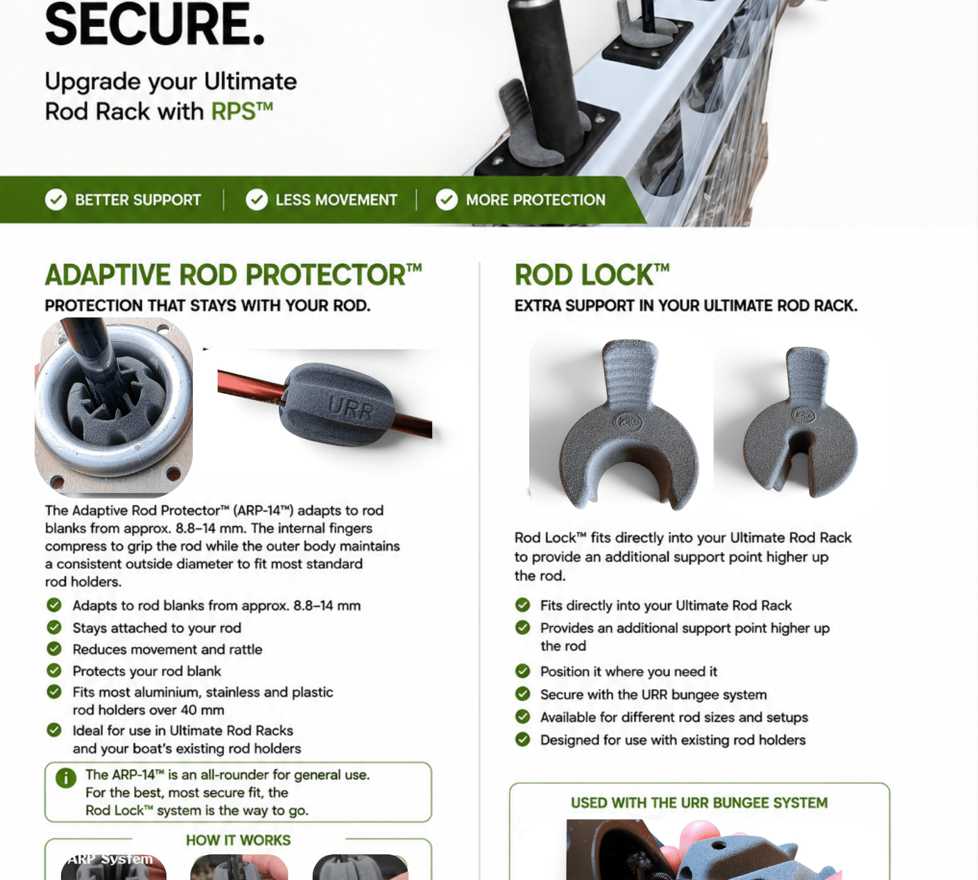 URR Rod Protection & Stabilisation Systems™ - Ultimate Rod Racks NZ