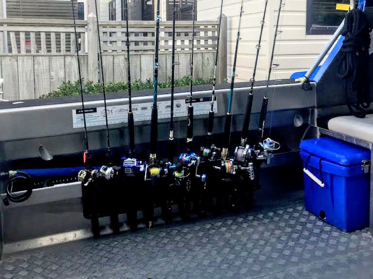 10 Rod removable Boat Rod Rack - Ultimate Rod Rack – Ultimate Rod Racks NZ