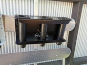 3 Rod Rack only 400mm long, will fit both Hybrid and SLR backfames for full versatility from Ultimate Rod Racks