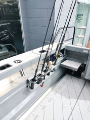 5 long  XL 695mm long with 150mm centres for larger reels in a stabicraft