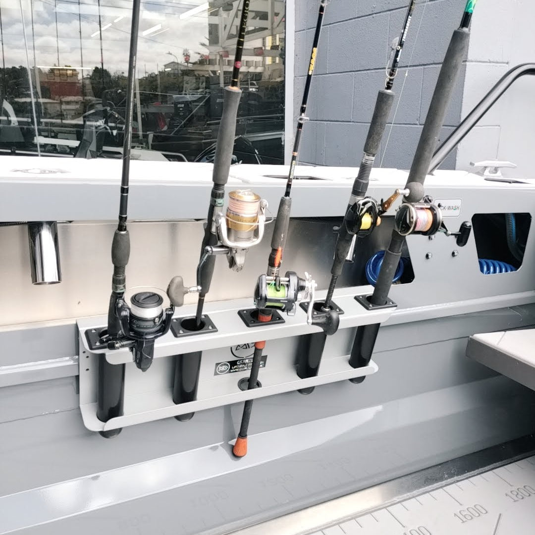 5 long  XL 695mm long with 150mm centres for larger reels in a stabicrft