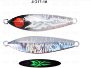 Fish 3D Eyes Saltwater Fishing Lure Metal Jig Lure - Gr8nzlife