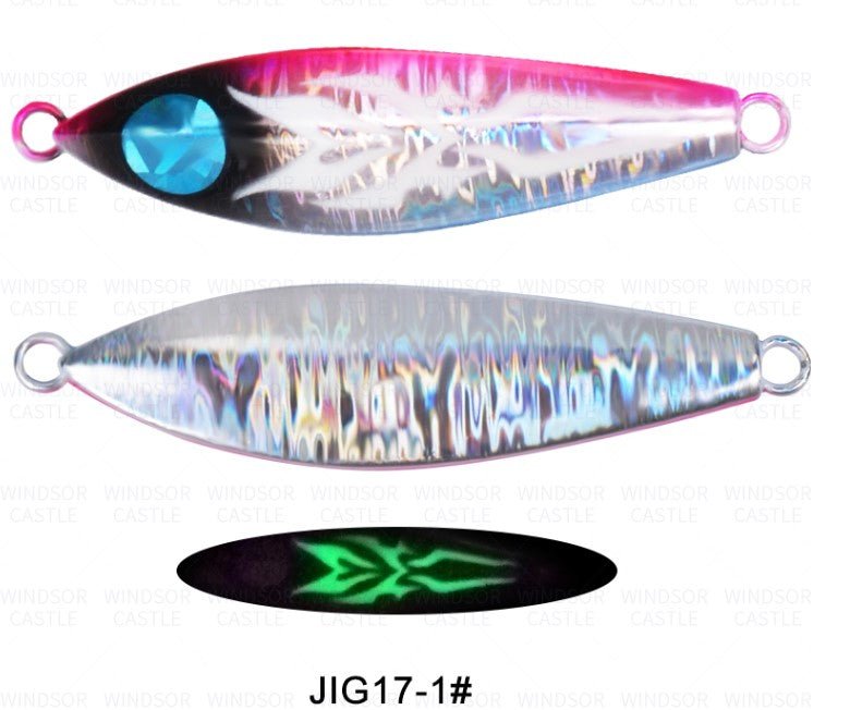 Fish 3D Eyes Saltwater Fishing Lure Metal Jig Lure - Gr8nzlife